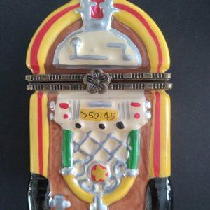 TRINKET BOX JUTEBOX GIFTS COLLECTABLES